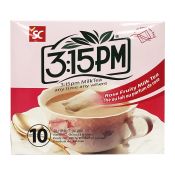 S&C 3:15PM Rose Fruity Milk Tea  7.06oz(200g) 10 Bags, S&C 3:15PM 로즈 프루티 밀크티 7.06oz(200g) 10 티백, S&C 3點一刻 經典玫瑰花果奶茶  7.06oz(200g) 10 Bags