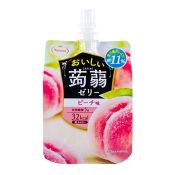 Tarami Konjac Jelly Peach 5.29oz(150g), 타라미 곤약젤리 복숭아맛 5.29oz(150g)