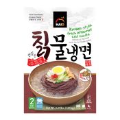 HAIO Korean Style Fresh Arrowroot Cold Noodle 2.21lb(1.01kg), HAIO 칡 물냉면 2.21lb(1.01kg)