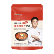 Theborn Paik Cook Spicy Topokki Sauce 5.46oz(155g), 더본 백종원의 초간단 매콤떡볶이 양념 5.46oz(155g)