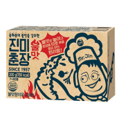 Jinmi Foods Black Bean Paste with Smoky Flavor 10.58oz(300g), 진미식품 진미춘장 불맛 10.58oz(300g)