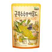 Gilim Baked Corn Almond 7.4oz(210g), 길림 탐스팜 군옥수수맛 아몬드 7.4oz(210g)
